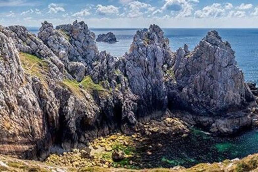 Maison Residence Odalys A Morgat En Bretagne Sur La Presqu'Ile De Crozon Situee A 800 M De La Mer Piscine Chauffee Travaux Piscine Debut Du 1 Er Juin Au 15 Juin 2025 Eksteriør bilde